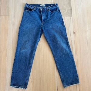 Abercrombie & Fitch The Dad High Rise Jeans Medium Wash Size 31